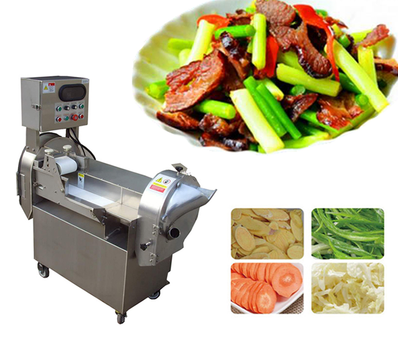 Vegetable cutter commercial multi-function automatic kitchen canteen small  vegetable fruit electric vegetable cutting machine
