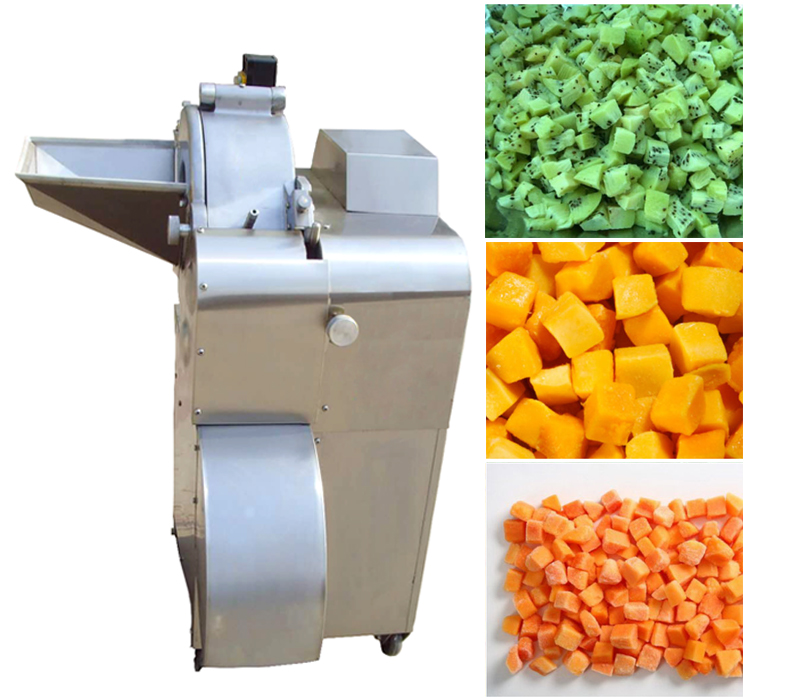 sweet potato cubes cutter dicer machine 