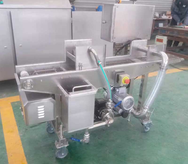 Chinese Factory Batter Coat Chicken Frying Machine Electric Fish