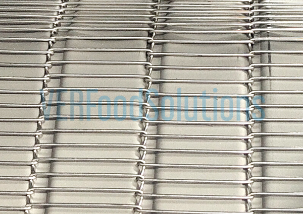 Customized mesh belt pitch for VER breading machine 