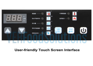 Electric Gyoza Grill User-friendly Touch Screen Interface