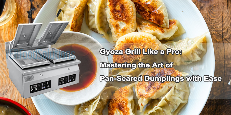 Electric Gyoza Grill Like a Pro: Mastering the Art of Pan Seared Dumpling with Ease.