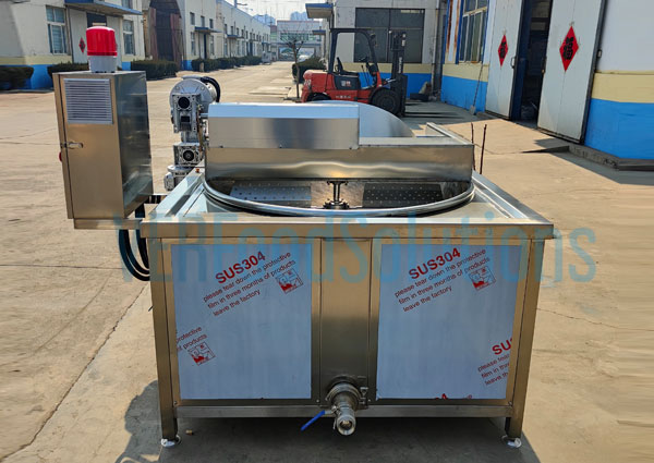 batch frying machine