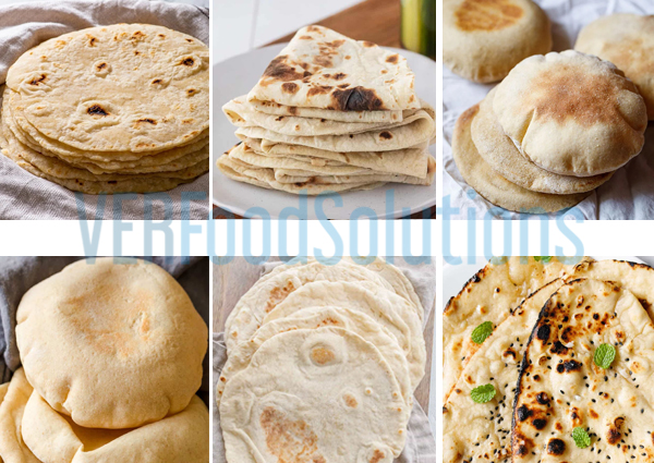 tortilla roti chapati pita Arabic bread making machine