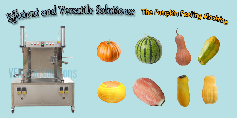 Efficient and Versatile Solutions: The Pumpkin Peeling Machine