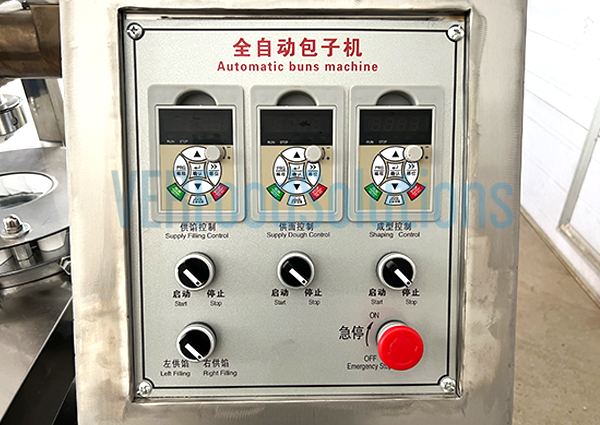 momo machine control panel