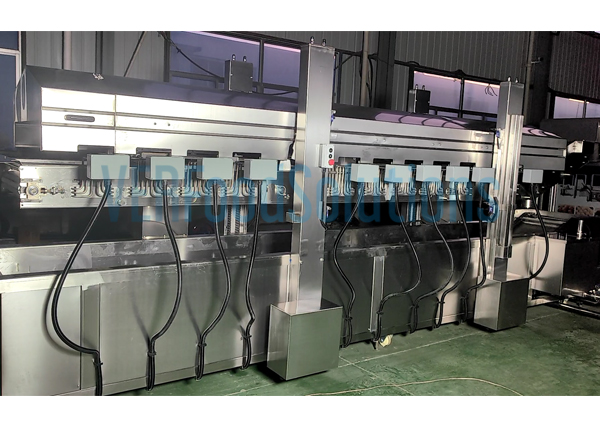 industrial continuous fryer Lifting Function