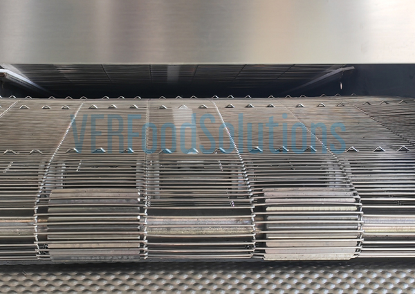 industrial continuous fryer M-Raised Mesh Belt